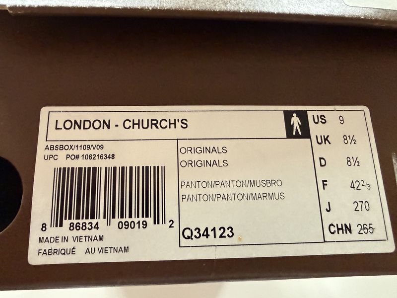 adidas churchs